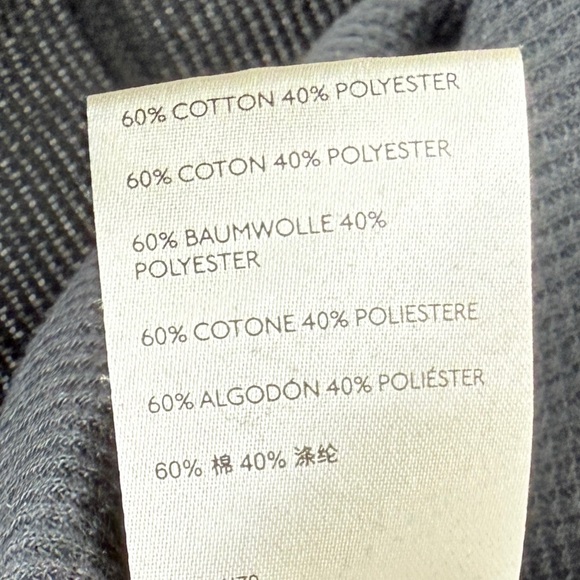 Free People Bright Side Mixed-Print Boho Thermal Patchwork Long Sleeve Top - Picture 6 of 6